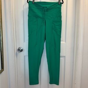 Exoticathletica high waisted drawstring pocket leggings size XXL